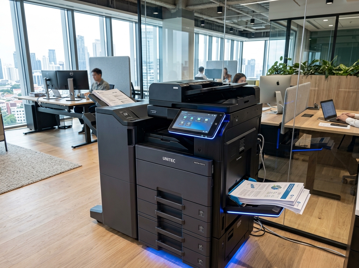 Modern Enterprise Multi-Function Printer Hardware